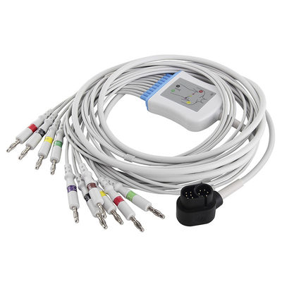 Model Kabel Ecg Welch Allyn: Kabel EKG 1500 RE-PC-AHA-BAN Dan Kawat Utama IEC 4.0Banana