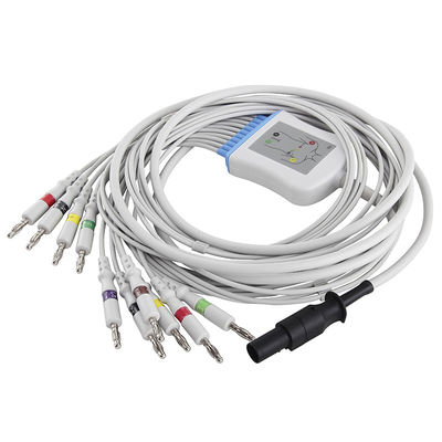 Kabel Mortara EKG 60-00180-01 Konektor Pisang IEC 4.0 Leadwires