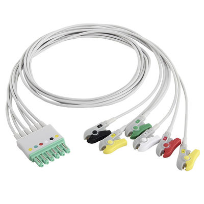Siemens Draeger MP03405 Kabel Timbal EKG 6 Grabber Kabel Timbal M300 Infinity M540 MultiMed Plus Klip IEC