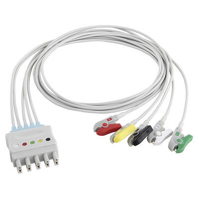 P-Hilips M1625A 989803104521 Kabel Timbal EKG 6 Kabel Timbal Klip IEC MP 20 IntelliVue MX800