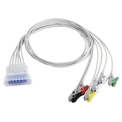 P-Hilips ECG Leadwires Telemetri Leadwire 989803137251 989803133881 989803152051 5 Klip IEC Timbal
