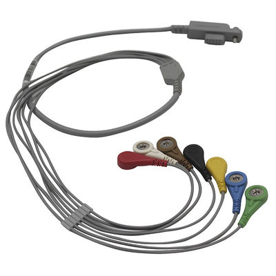 Jincomed Old Type Holter ECG Cable dan Leadwires 10 lead IEC Snap