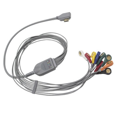 Kabel Holter EKG Medex MAECG-200 10 Timbal Kabel Batang EKG TPU