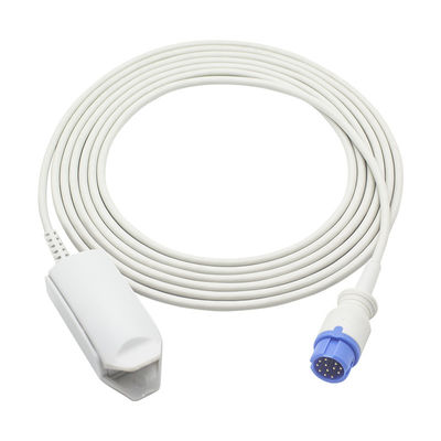 Anke ASC-553 Dapat Digunakan Kembali SpO2 Sensor Oxi-max Tech 12Pin Dewasa Klip Jari SpO2 Probe