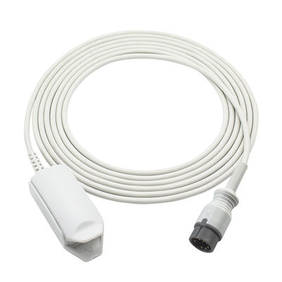 Zoncare Dapat Digunakan Kembali SpO2 Sensor PM-7000C PM-7000D 6Pin Dewasa Klip Jari SpO2 Probe