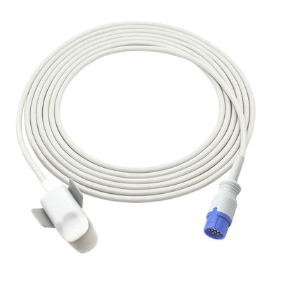 Biolight Dapat Digunakan Kembali SpO2 Sensor M900 M7000 M9500 Digital 12Pin Klip Jari Anak