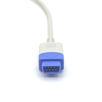 GE Datex Ohmeda OxyTip TruSignal Tech TS-F-D SpO2 Sensor 9Pin Dewasa Klip Jari SpO2 Probe I4 Dengan E-Series modul