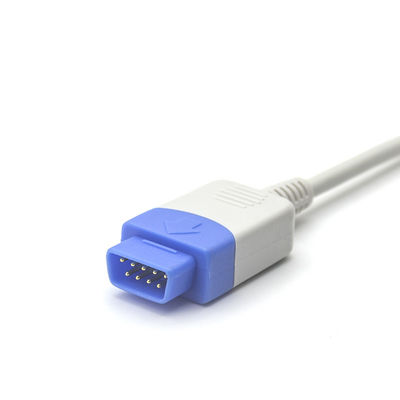 GE Datex Ohmeda OxyTip TruSignal Tech TS-F-D SpO2 Sensor 9Pin Dewasa Klip Jari SpO2 Probe I4 Dengan E-Series modul