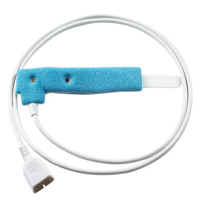 Nihon Kohden TL-272T3 TL-272T Sensor SpO2 Sekali Pakai Pediatrik Biru Spong Probe SpO2 Sekali Pakai