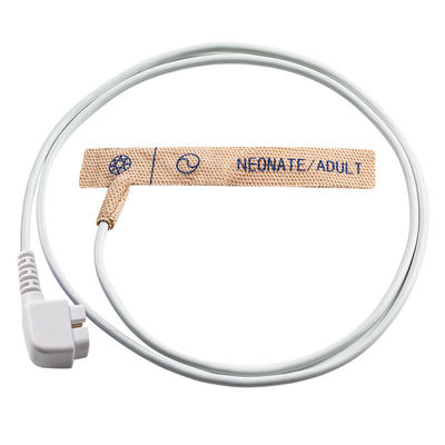 CSI Disposable SpO2 Sensor 6pin Disposable Pulse Oximeter Sensor 570SD Dewasa Kain Peregangan Kulit Neonatus