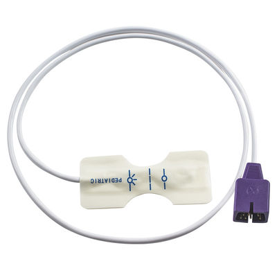 N-ellcor DB9 7pin I20 Sensor SpO2 Sekali Pakai N-3000 PB-3940 Probe SpO2 Sekali Pakai Busa Putih Bayi