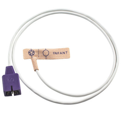 N-ellcor Disposable Spo2 Sensor DB9 7pin N25 N200 NPB 4000 Dewasa Neonatus Kain Peregangan Kulit Sekali Pakai SpO2 Probe