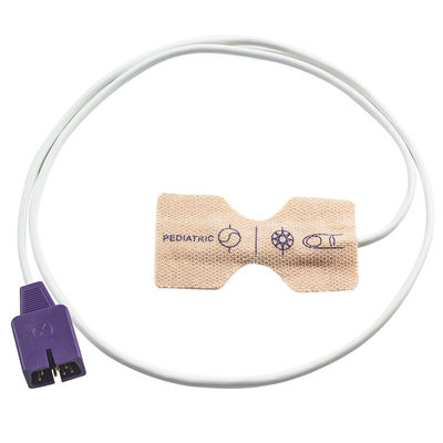 N-ellcor Disposable Spo2 Sensor DB9 7pin N25 N200 NPB 4000 Dewasa Neonatus Kain Peregangan Kulit Sekali Pakai SpO2 Probe