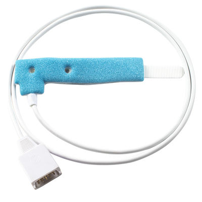 Disposable Datascope SpO2 Sensor 9pin Dewasa Neonatus Biru Spons