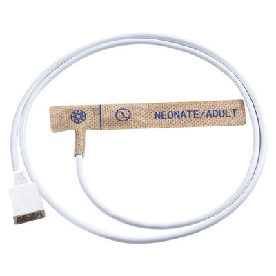 ISO13485 Datex Sensor SpO2 sekali pakai Kain Non Woven Dewasa / Neonatal