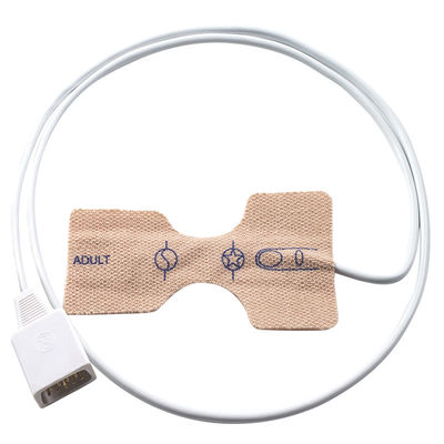 Datex Disposable SpO2 Sensor 85cm Panjang Kabel Kain Peregangan Kulit Neonatus Dewasa
