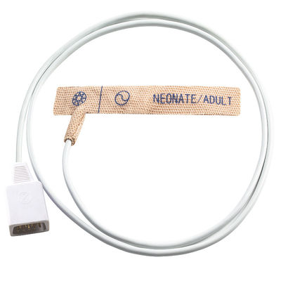 Datex Disposable SpO2 Sensor 85cm Panjang Kabel Kain Peregangan Kulit Neonatus Dewasa