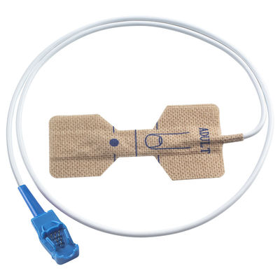 GE Oxytip Sensor SpO2 sekali pakai Kain Non Woven untuk Dewasa / Bayi Baru lahir