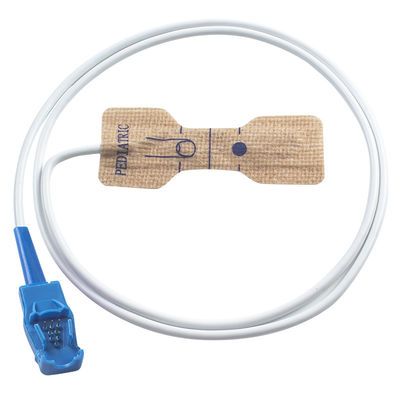 GE Oxytip Sensor SpO2 sekali pakai Kain Non Woven untuk Dewasa / Bayi Baru lahir