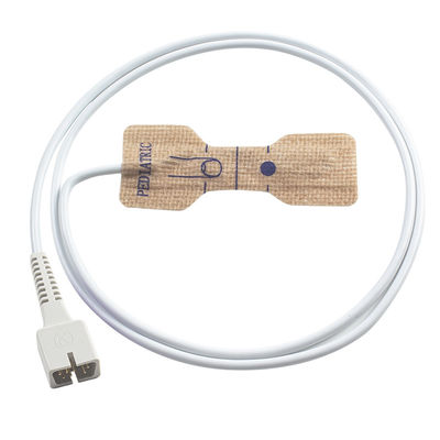 Nihon Kohden TL-251T Sensor SpO2 sekali pakai Dewasa / Neonatal Kain Non Woven SpO2 Probe sekali pakai