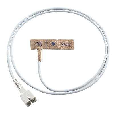 Nihon Kohden TL-251T Sensor SpO2 sekali pakai Dewasa / Neonatal Kain Non Woven SpO2 Probe sekali pakai