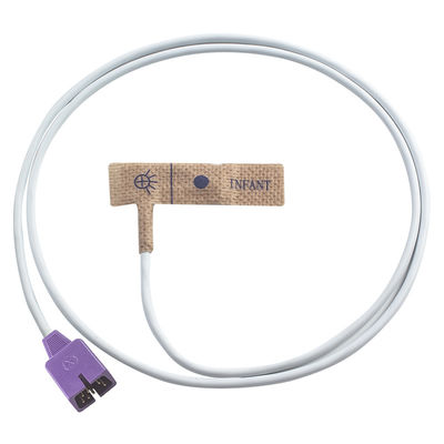 N-ellcor DB9 7pin D25 Sensor SpO2 Sekali Pakai N150 NPB 290 Dewasa Non woven Fabric Disposable SpO2 Probe