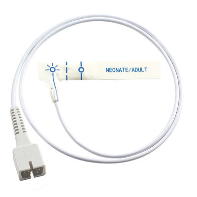 Nonin Disposable Spo2 Sensor 6000CP 7000P Pediatric Xpod 3012 Xpod 3012LP Busa Putih Sekali Pakai SpO2 Probe