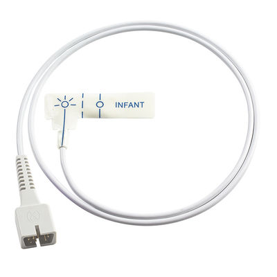 Nonin Disposable Spo2 Sensor 6000CP 7000P Pediatric Xpod 3012 Xpod 3012LP Busa Putih Sekali Pakai SpO2 Probe