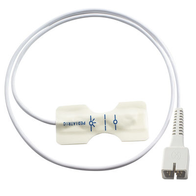 Nonin Disposable Spo2 Sensor 6000CP 7000P Pediatric Xpod 3012 Xpod 3012LP Busa Putih Sekali Pakai SpO2 Probe
