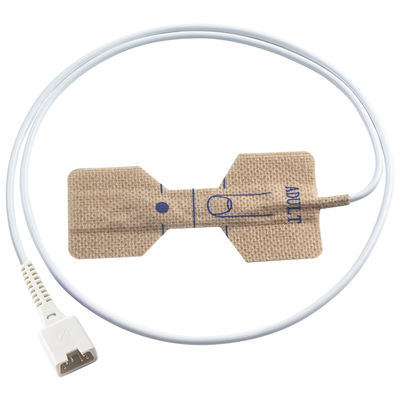 Novametrix 512 513 6pin Sensor SpO2 sekali pakai 710 715 Kain Non-Woven Dewasa