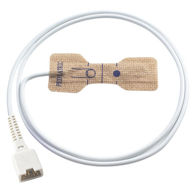Novametrix 512 513 6pin Sensor SpO2 sekali pakai 710 715 Kain Non-Woven Dewasa
