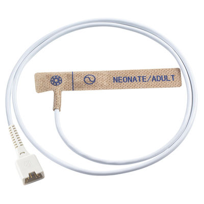 Novametrix 512 513 6pin Sensor SpO2 sekali pakai 710 715 Kain Non-Woven Dewasa