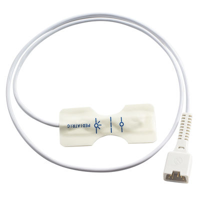Novametrix 513 710 6pin Sensor SpO2 Sekali Pakai 715 MARS Busa putih Pediatri Probe SpO2 Sekali Pakai