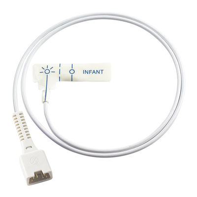 Novametrix 513 710 6pin Sensor SpO2 Sekali Pakai 715 MARS Busa putih Pediatri Probe SpO2 Sekali Pakai