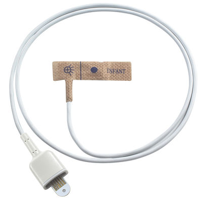 Non Woven Fabric Medical Spo2 Sensor Satu Kali Penggunaan Dewasa/Neonatal