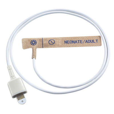 Non Woven Fabric Medical Spo2 Sensor Satu Kali Penggunaan Dewasa/Neonatal