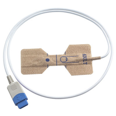 Datex Ohmeda TS-AP-10 TS-AP-25 Sensor SpO2 Sekali Pakai 3800 3900 Dewasa / Neonatus Kain bukan tenunan Probe SpO2 Sekali Pakai
