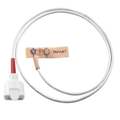 for M-asi-mo Disposable SpO2 Sensor Seri Merah Kain Peregangan Kulit 11pin