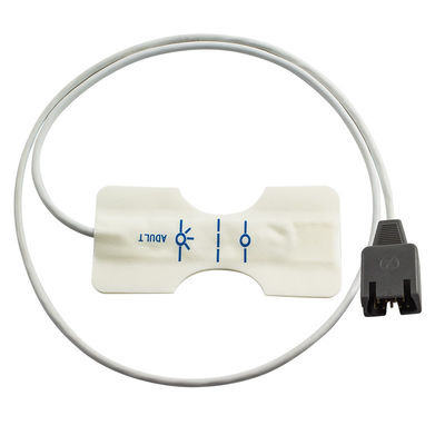 White Foam Pediatric SpO2 Sensor DB9 9Pin untuk Rad-7 Rad-8 85CM