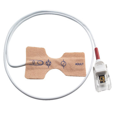 Kain peregangan kulit Spo2 Sensor sekali pakai