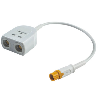Kabel Adaptor IBP Ganda Kompatibel Siemens Drager 7 pin hingga 7 pin Kabel Transduser tekanan darah Ekstensi IBP