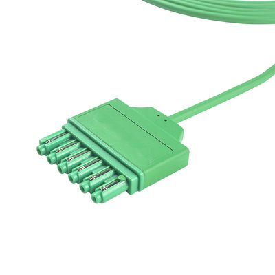 Kabel Adaptor Bagasi EKG Sie-me-ns Draeger MS16256 6Lead Kabel Ekstensi EKG Drager Konektor Pin Tunggal