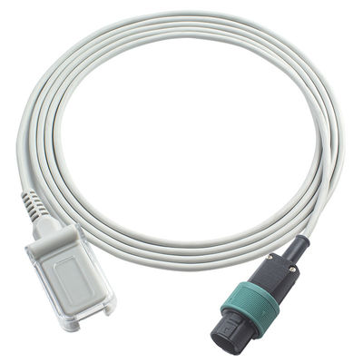 Saadat Pediatric Spo2 Probe 7Pin Ke DB9 SpO2 Kabel Ekstensi Adaptor 2.4M TPU