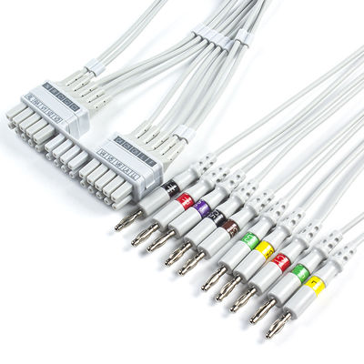 Kabel Utama EKG Mortara 9293-041-50, 9293-046-60 Kabel Utama EKG Pisang IEC 4.0