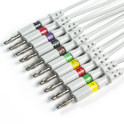 Kabel Utama EKG Mortara 9293-041-50, 9293-046-60 Kabel Utama EKG Pisang IEC 4.0