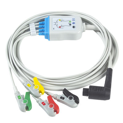 Corpuls 3 Kabel ECG Dan Leadwires 4 Lead Limb IEC Clip Konektor 11pin Kabel ECG