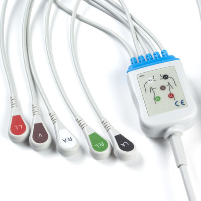Kabel EKG P-Hilips Dan Kabel Timbal 12pin 5 Kabel EKG Timbal M1975A