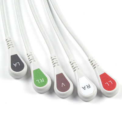 Kabel EKG P-Hilips Dan Kabel Timbal 12pin 5 Kabel EKG Timbal M1975A