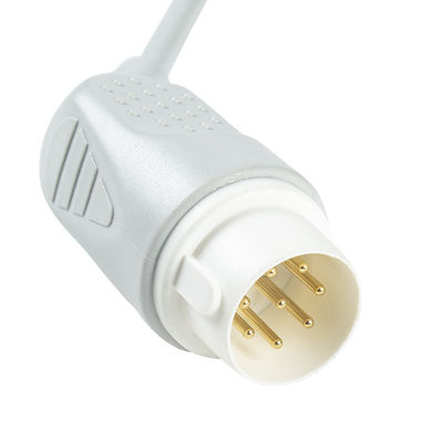 Kabel EKG P-hilips 8Pin dan Kabel Utama Kabel EKG Jepret 3Lead M1735A