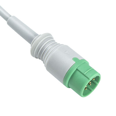 Mennen ECG Cable dan Leadwires 5 Lead IEC Clip 12Pin Connector ECG Cable